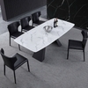 Bàn Ăn Mặt Đá Ceramic 6 Ghế 2428S