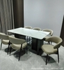 Bàn Ăn Mặt Đá Marble 6 Ghế 2836S