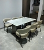 Bàn Ăn Mặt Đá Marble 6 Ghế 2836S