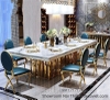 Bàn Ăn Tân Cổ Điển 8 Ghế 1538S