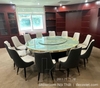 Bàn Tròn Mâm Xoay 12 Ghế Hiện Đại 2528S