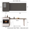 Bàn Đảo Bếp Nhập Khẩu 2337S