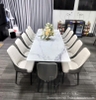 Bộ Bàn Ăn 12 Ghế Mặt Đá Cao Cấp 2861S