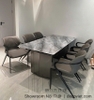 Bộ Bàn Ăn 6 Ghế Hiện Đại 2540S kiểu dáng hiện đại, phù hợp cho không gian nội thất căn hộ, nhà phố
