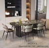 Bộ Bàn Ăn 6 Ghế Mặt Đá 2766S