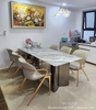 Bộ Bàn Ăn 6 Ghế Mặt Đá 2902S