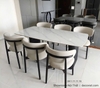 Bộ Bàn Ăn 6 Ghế Mặt Đá 2920S