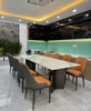 Bộ Bàn Ăn 8 Ghế Mặt Đá Cao Cấp 2403S