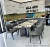 Bộ Bàn Ăn 8 Ghế Mặt Đá Hiện Đại 2849S
