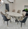 Bộ Bàn Ăn 8 Ghế Nhập Khẩu 2432S