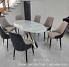 Bộ Bàn Ăn 8 Ghế Nhập Khẩu 2432S