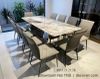 Bộ Bàn Ăn Mặt Đá 10 Ghế 2318S