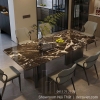 Bộ Bàn Ăn 6 Ghế Mặt Đá 2502S