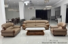 Bộ Sofa Gỗ Mun Da Bò Nhập Khẩu 1106T sang trọng, đẳng cấp và bền đẹp theo thời gian
