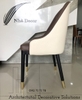Ghế Ăn Bọc Da 44S
