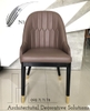 Ghế Ăn Bọc Da 44S