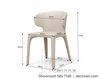 Ghế Ăn Bọc Da Hiện Đại 433S