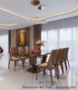 Ghế Ăn Gỗ Màu Óc Chó Hiện Đại 475S