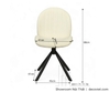Ghế Ăn Xoay Giá Rẻ 561S