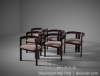 Ghế Bàn Ăn Gỗ Tự Nhiên 473S