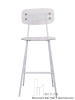 Ghế Bar Cao Chân Sắt 270T