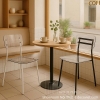 Ghế Cafe Lưng Nhựa Chân Sắt 224T