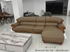 Sofa Gỗ Mun Bọc Da Bò Thật 1053T
