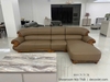 Sofa Gỗ Mun Bọc Da Bò Thật 1053T