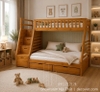 Giường Tầng Cho Bé 402T – Vàng