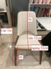 Ghế Bàn Ăn Gỗ Bọc Da 499S