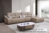 Sofa Da Chữ L Nhập Khẩu 1068T phong cách châu Âu hiện đại