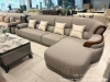Sofa Gỗ Bọc Da Hiện Đại 1152T