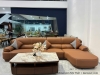 Sofa Gỗ Mun Da Bò Nhập Khẩu 1091T