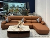 Sofa Gỗ Mun Da Bò Nhập Khẩu 1091T