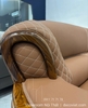 Sofa Gỗ Mun Da Bò Nhập Khẩu 1091T