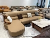 Sofa Gỗ Mun Da Bò Ý Nhập Khẩu 1130T