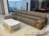 Sofa Gỗ Mun Góc L Bọc Da 1052T