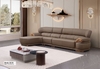 Sofa Gỗ Mun Góc L Bọc Da 1052T