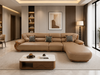 Sofa Góc Bọc Da Cao Cấp 1190T