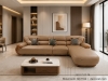 Sofa Góc Bọc Da Cao Cấp 1190T