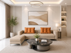 Sofa Phòng Khách Bọc Da 1155T