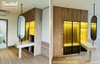 Thi công nội thất chung cư Palm Heights 1 phòng ngủ