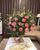 Hoa lụa - Bình hồng pháp