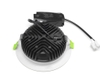 Đèn Âm Trần Diamond 10W Đơn Sắc Mặt Trắng - DDL-10SS-T120