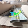 Nẹp bán nguyệt nhựa màu xám 64*22 mm