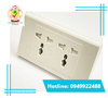 Ổ Cắm Đôi Đa Năng mã E18S2D