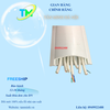 GHEN BÁN NGUYỆT D70  TRẮNG (70*16)