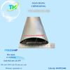 Ghen bán nguyệt nhôm D100 (100x25mm)