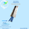 Ống đi dây bán nguyệt Inox D30