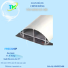 Báo giá Ghen bán nguyệt nhôm D120